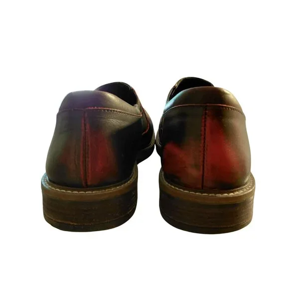 NAOT oxblood shoes Chelsea elastic side panel - Picture 2 of 7